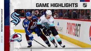 Kraken @ Avalanche 3/5 | NHL Highlights 2023