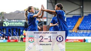 Liverpool 2-1 Chelsea | Women's Super League highlights