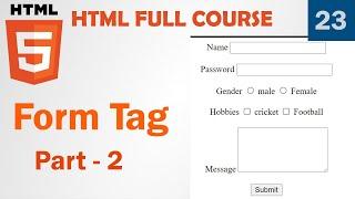 Select tag Datalist Tag Option tag and Optgroup tag - html 5 tutorial in hindi - urdu - Class - 23