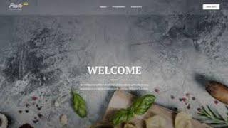 Responsive Food And Restaurant Website Using Bootstrap 5 | Bootstrap 5 Responsive Website Design