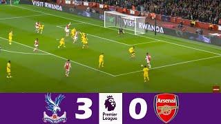 Crystal Palace vs Arsenal |3-0| 2022 Premier League | Match Highlights