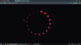 How to make Loading Animation in html css.  |  Loading Amination