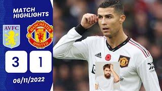 Aston Villa vs Manchester United 3-1 Highlights |Premier League |#cr7 #Extended#highlights[3-1]#epl