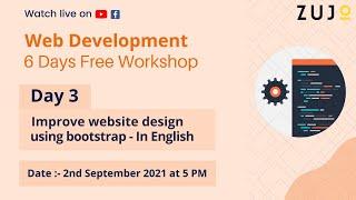 Learn how to Improve website design using bootstrap In English|Learn web development|Learn Bootstrap