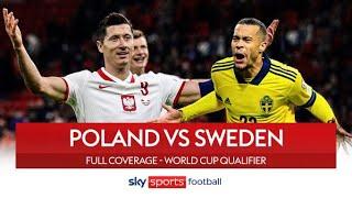 FULL MATCH | Poland vs Sweden ⚽ | World Cup Qualifier