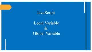 JavaScript Tutorial Made Easy - JS Variables