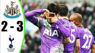 NEWCASTLE UNITED 2 X  3 TOTTENHAM - ALL GOALS AND HIGHLIGHTS - PREMIER LEAGUE 21/22