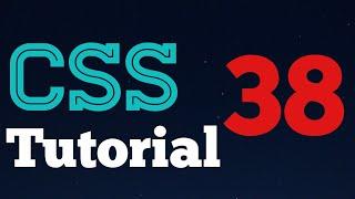 CSS tutorial for beginners -38- The Form element. 1