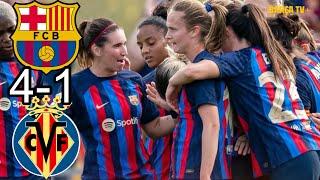 Barcelona vs Villarreal 4-1 | Full Goals & Highlights