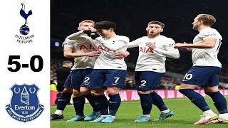 Tottenham vs Everton 5-0 Highlights | Premier League - 2021/2022