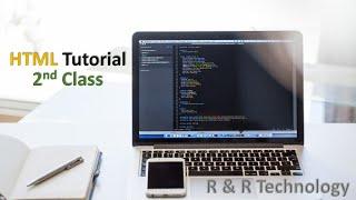 HTML Tutorial 2nd Class || Some basic tags in HTML || HTML tutorial for beginners || HTML tutorial
