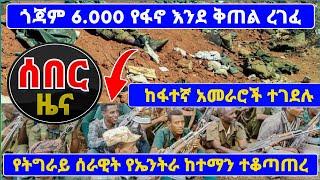 ????ሰበር ዜና ! 6.000 ፋኖ ተቀጠፈ ! ህወሓት የኤርትራን ከተማ ተቆጣጠረ ! ከፍተኛ አመራሮች ተገደሉ28 May 2022