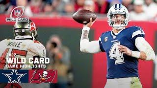 Dallas Cowboys vs. Tampa Bay Buccaneers | 2022 Super Wild Card Weekend Game Highlights