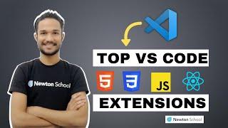 Top 8 Best VS Code Extensions For Web Development in 2022 | VS Code Extensions For Frontend in Hindi