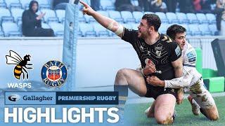 Wasps v Bath - HIGHLIGHTS | Taulupe Faletau Returns! | Premiership 2021/22