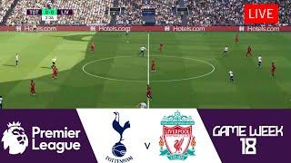 Tottenham Hotspur v Liverpool Game Week 18 Tottenham stadium Premier League eFootball 2021