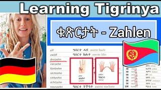 Tigrinya ???????? Deutsch ???????? - ቁጽርታት - Zahlen 1-100 || #ትግርኛ #tigrinya #tigrigna #german #deut