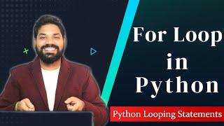 For Loop in Python | Looping Statements in Python | Python Tutorials for Beginners (Hindi)