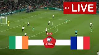 Ireland vs France LIVE | UEFA Euro Qualifiers 2024 | Match LIVE Today!