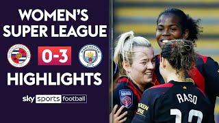 TWO own goals from Reading ???? | Reading 0-3 Man City | WSL Highlights