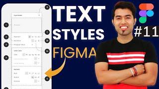 ???? Text Styles In Figma | Figma Tutorial In Hindi 2021 #11