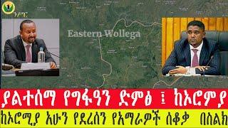 ንሥር ብሮድካስት 17/4/2015/- ከኦሮሚያ አሁን የደረሰን የአማራዎች ሰቆቃ  በስልክ/