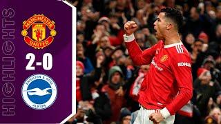 Manchester United vs Brighton 2-0 Highlights | Premier League - 2021/2022