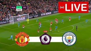 Manchester United vs Manchester City LIVE | Premier League 2023 | Match LIVE Today [PES 2021]