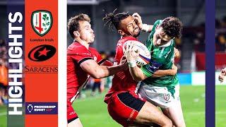 London Irish v Saracens - HIGHLIGHTS | Spirited Second Half Display! | Premiership Cup 2021/22