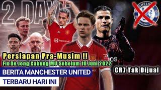 Update Transfer Man United ???? Ronaldo Tak Dijual☑️ Akhirnya De Jong Gabung ????Siap MU vs Liverpoo