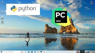 Downloading Python and Pycharm Installation | Python Tutorials For Absolute Beginners