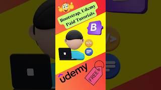 Bootstrap Project Tutorial For Beginners | Bootstrap Udemy Paid Tutorials #bootstraptutorial