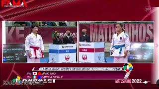 BROWN'S MEDAL FEMALE KATA | KARATE 1-PREMIER MATOSINOHIS | ONO MAHO (JPN) VS CASALE CAROLA (ITA)