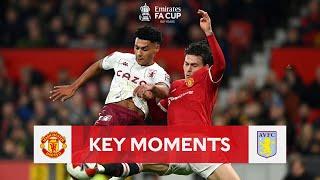 Manchester United v Aston Villa | Key Moments | Third Round | Emirates FA Cup 2021-22