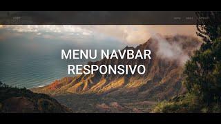 How to Make a Responsive Navbar Menu - HTML, CSS and JavaScript Tutorial for Beginners.