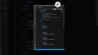 How to create a simple HTML  table |HTML CSS #shorts #ytshorts #html #html5 #css