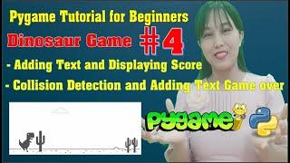 Pygame Tutorial for Beginners #4 - Dinosaur Game