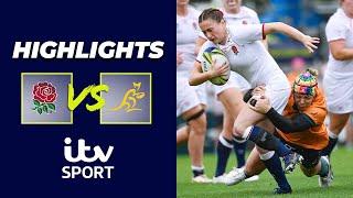 HIGHLIGHTS | England vs Australia - 2021 Rugby World Cup