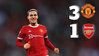 MANCHESTER UNITED VS ARSENAL GOALS &  EXTENDED  HIGHLIGHTS (ENGLISH COMMENTARY)