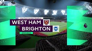 ⚽ West Ham United vs Brighton ⚽ | Premier League (21/08/2022) | Fifa 22