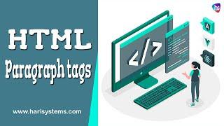 Paragraph tags - paragraph tag in html - How to Create Paragraph using p Tag in HTML - html tutorial