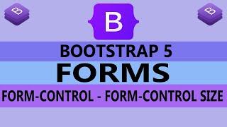 23 - Forms In Bootstrap 5 - Bootstrap 5 Forms - Form-Control - Forms Bootstrap tutorial (Hindi/Urdu)