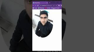 Make your img like Rounded Mirror using Html #shorts  #short #shortsvideo  #coding
