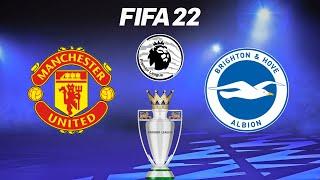 FIFA 22 | Manchester United vs Brighton - Premier League 2021/22 - Full Gameplay