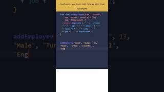 JavaScript Clean Coding Best Practices: Functions