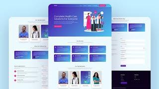 HTML SASS CSS & JavaScript Responsive Website Tutorial For Beginners - Complete Hospital Website