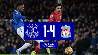 EVERTON 1-4 LIVERPOOL | PREMIER LEAGUE HIGHLIGHTS