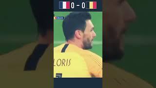 France vs Belgium 2018 FIFA World Cup Semi-Final Highlights #shorts#football#youtube