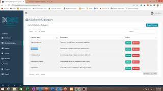 Pharmacy Management System in Bootstrap