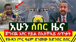 ሰበር መረጃ - ጀግናው አየር ሃይል በተጠንቀቅ እንድቆም ታዘዘ ለሱዳን ከባድ ማስጠንቀቂያ | በድንበር ዛሬም የሱዳን ጦር በከባድ ፈፀመ | Abel Birhanu